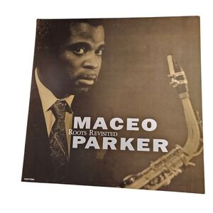 Maceo Parker Roots Revisited 1990 Promo Album Flat Poster 12x12 Verve Jazz